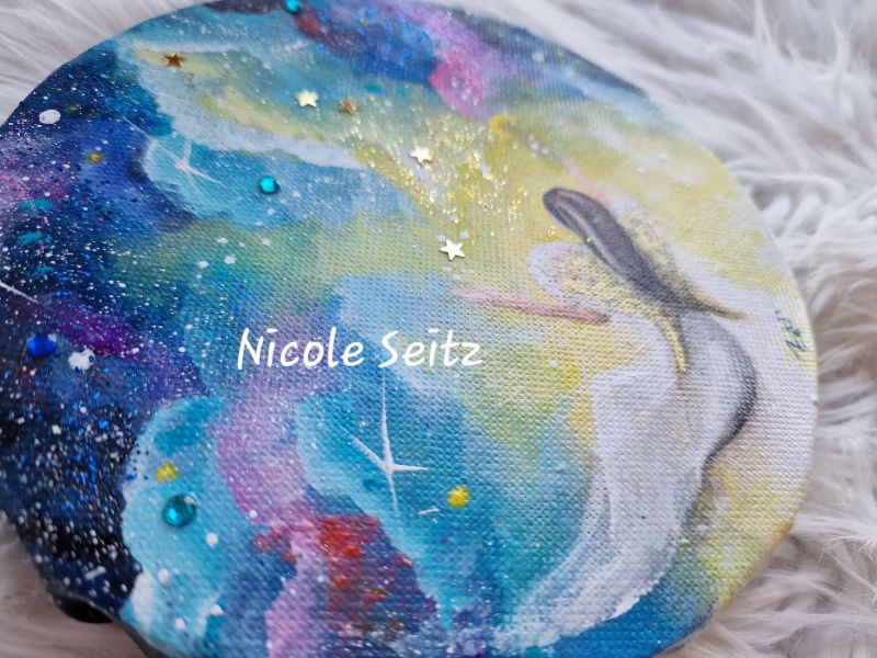 Leinwandbild (Original) * Wunderengel * 15 cm